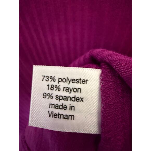 Lane Bryant Women’s tank top ridged dark pink Whimsigoth romantic plus size ￼￼ - Picture 4 of 8